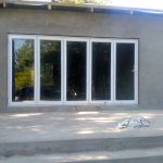 Outcome of aluminum window framing for a household.