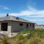 Manufacturing of roof tiling.
