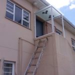 Aluminium production of window awning.